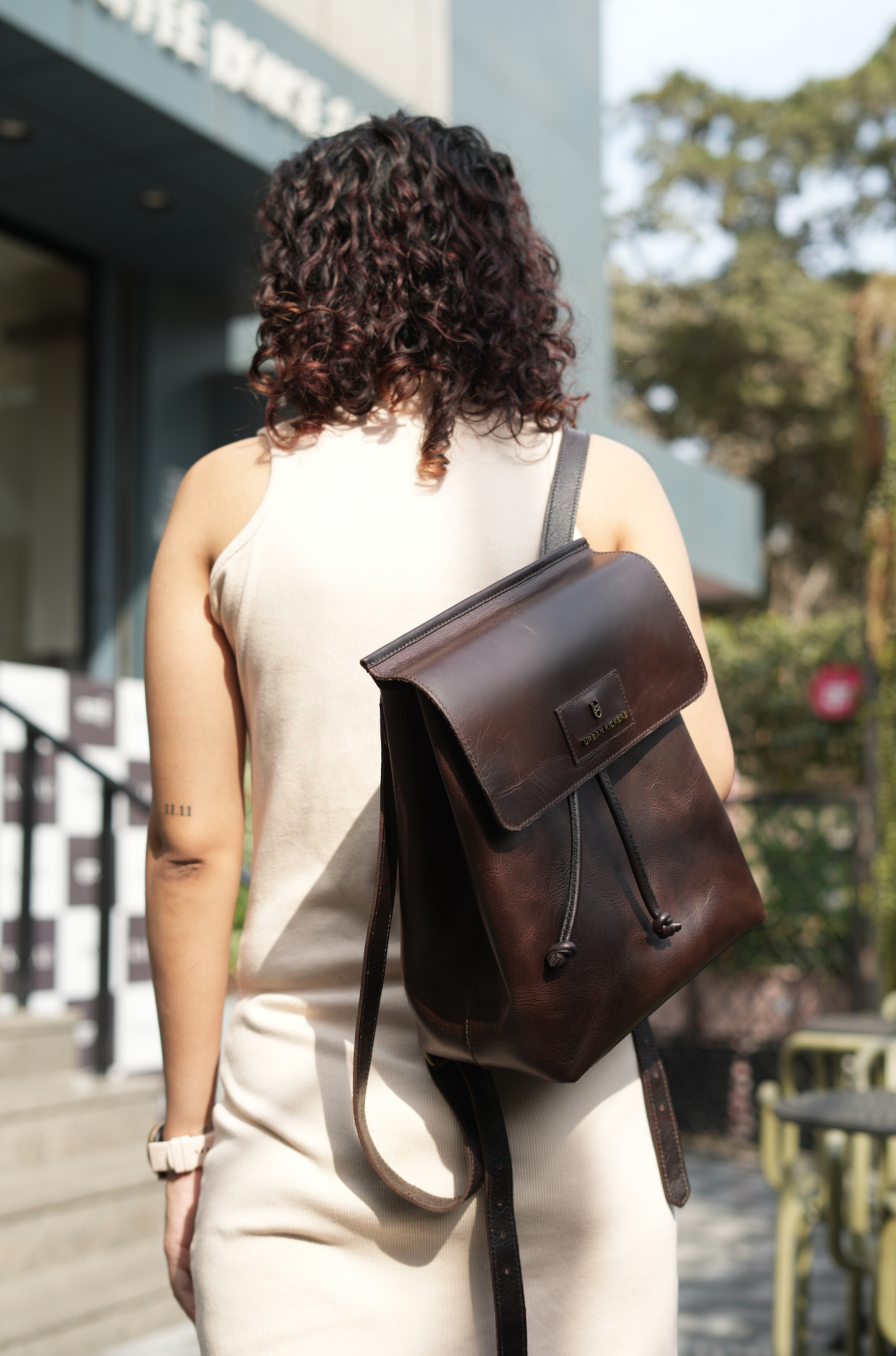 Grace Brown Backpack