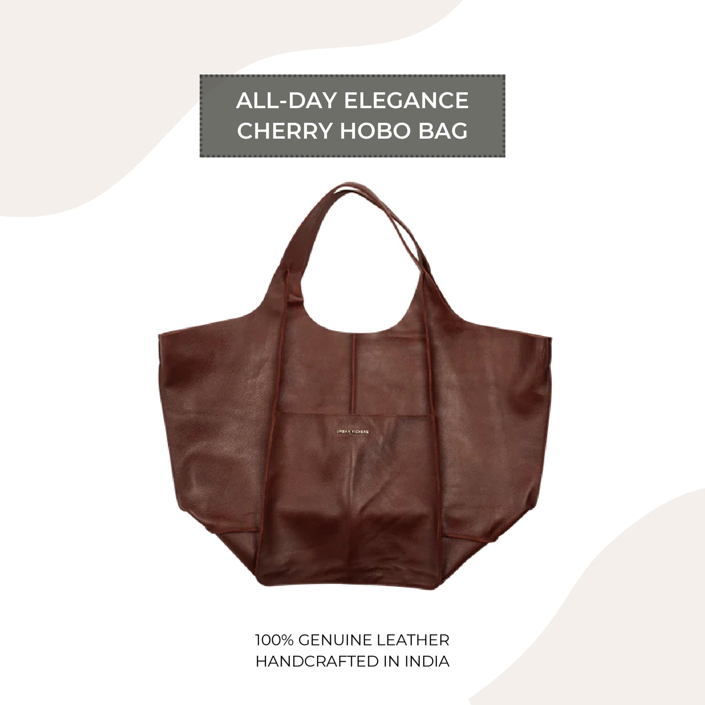 All-Day Elegance Cherry Hobo bag