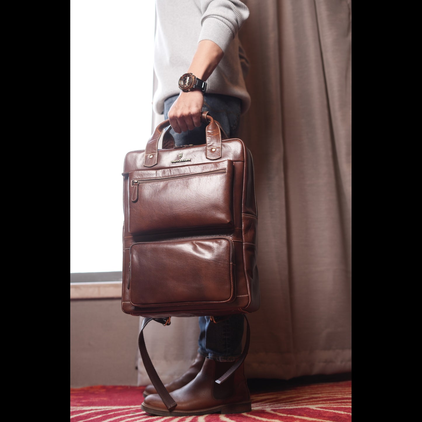 Voyager Brown Backpack