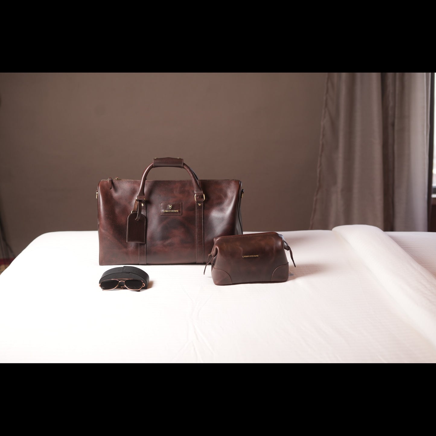 Azure Weekender Brown Duffle