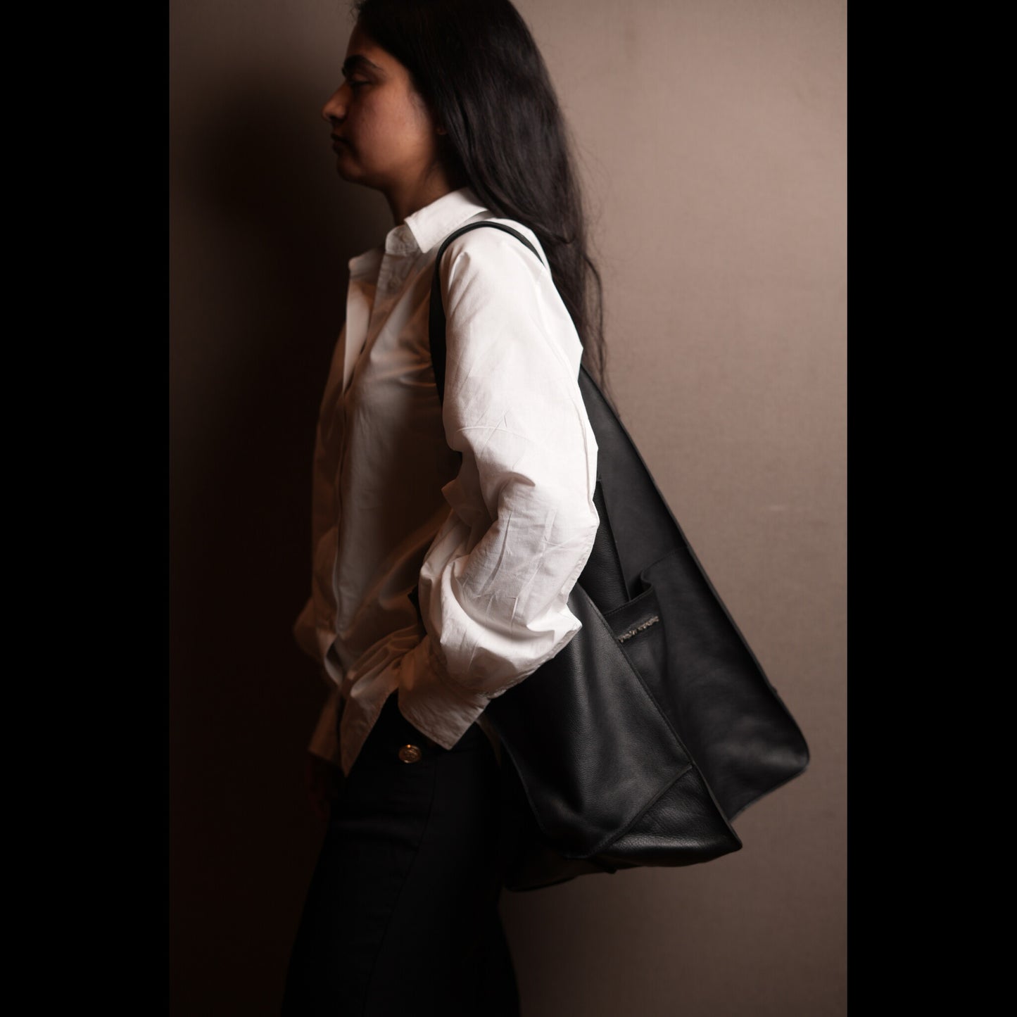All-Day Elegance Black Hobo bag