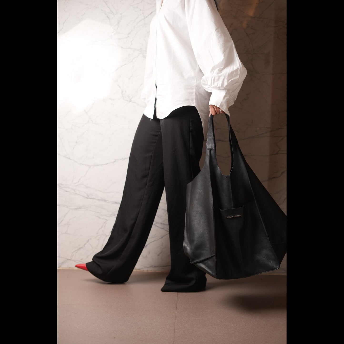 All-Day Elegance Black Hobo bag