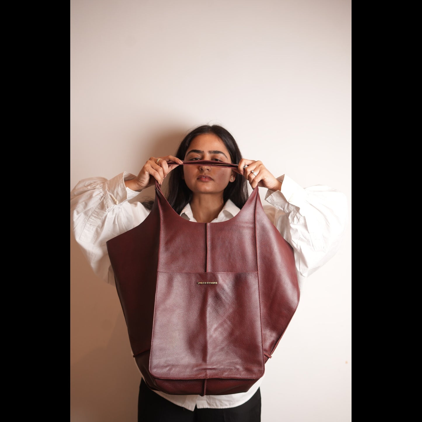 All-Day Elegance Cherry Hobo bag