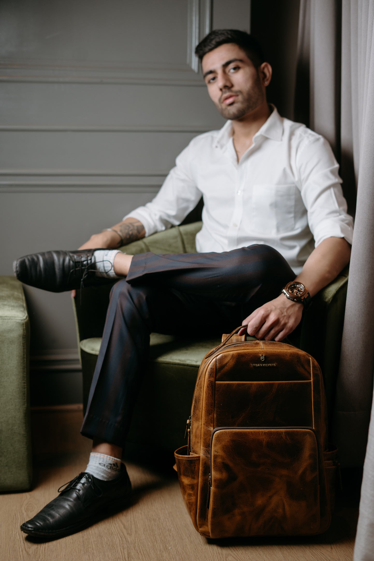 Metropolitan Voyager Tan Backpack
