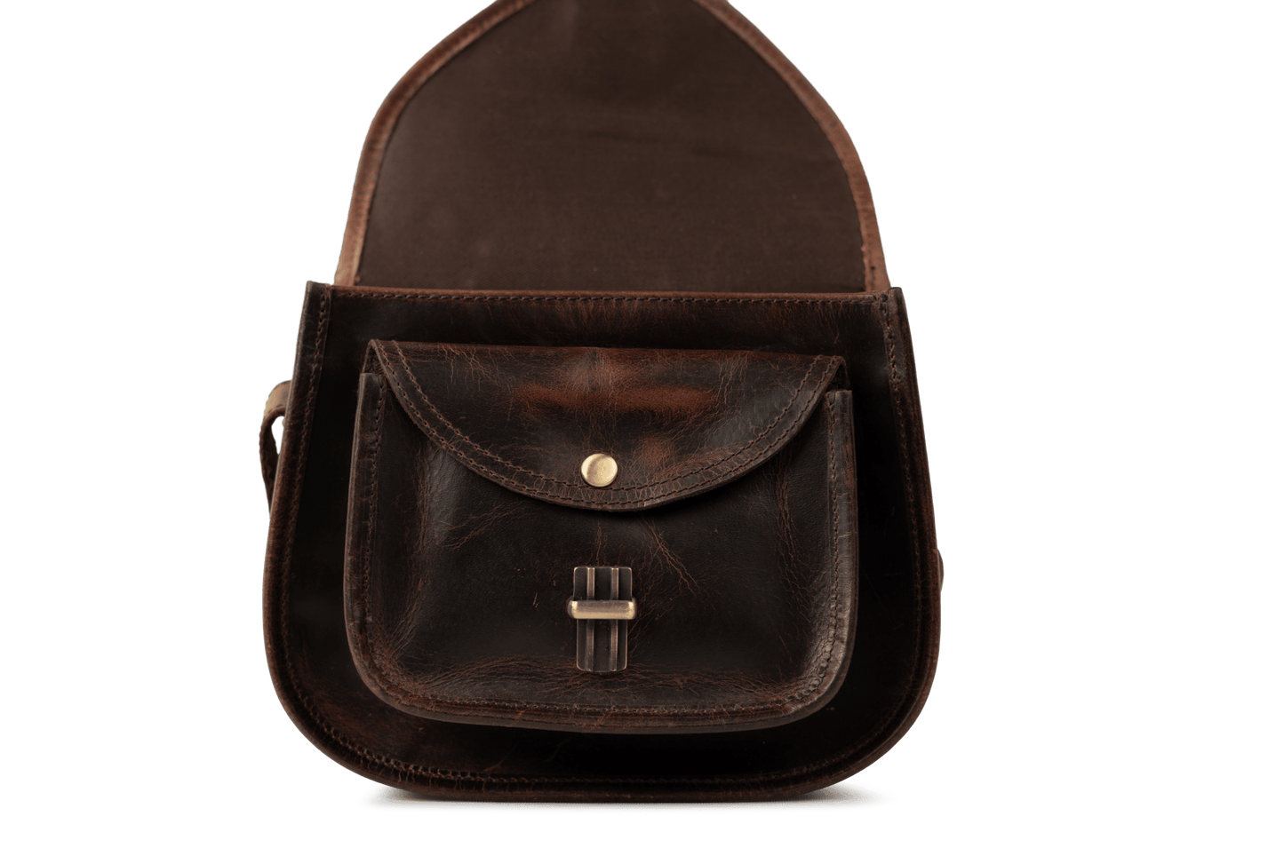 Urban Chic Brown Satchel Bag