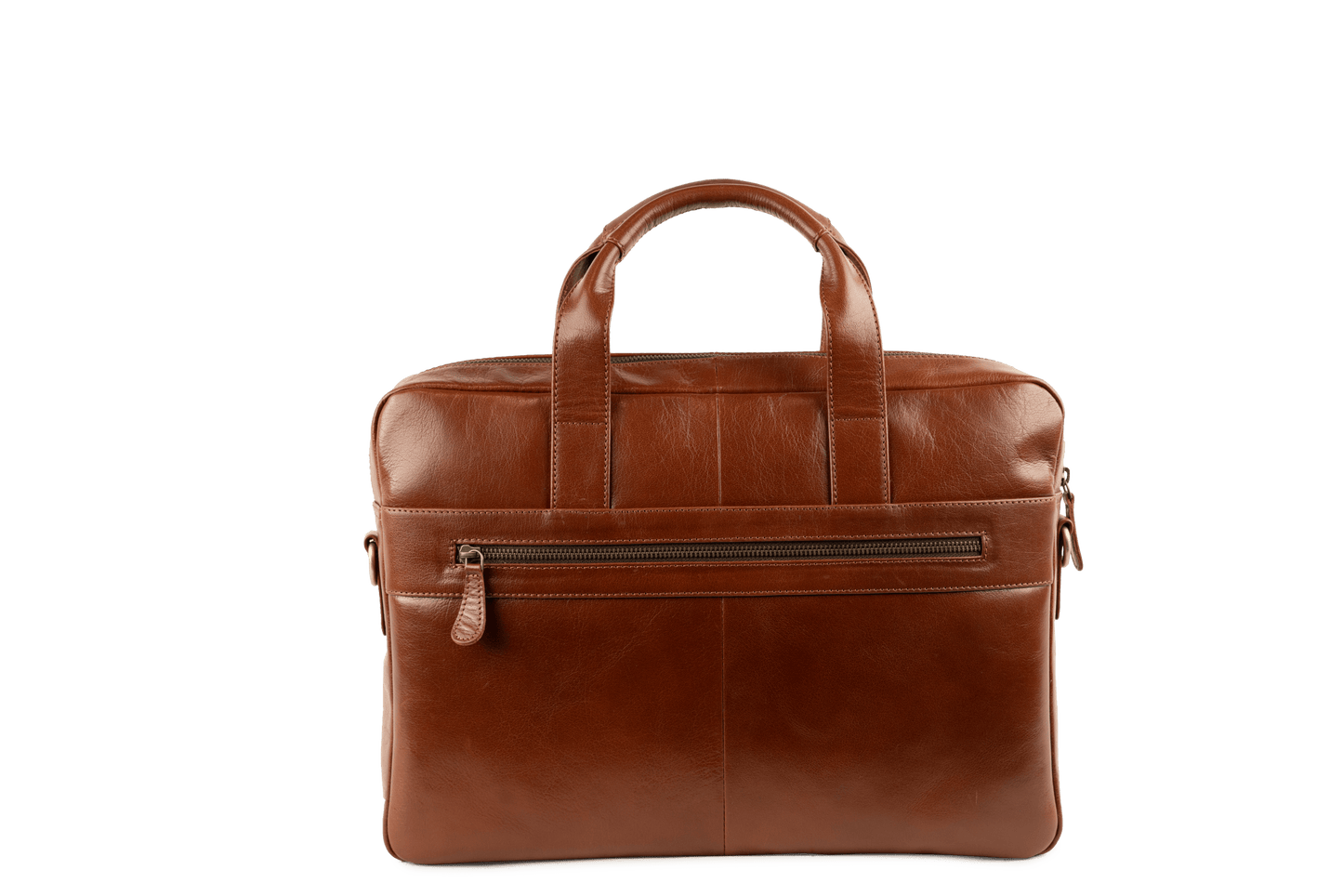 Elite Executive Tan Laptop Bag
