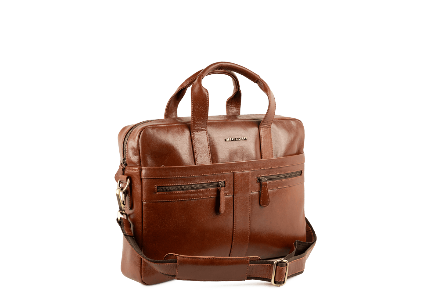 Elite Executive Tan Laptop Bag