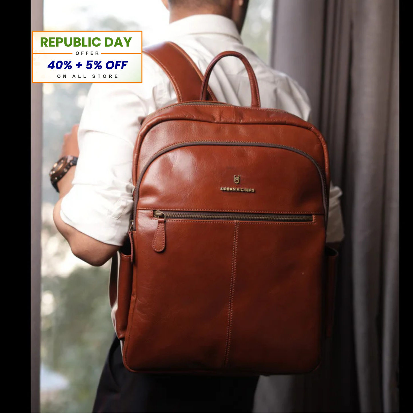 Trekker Tan Backpack