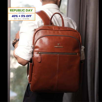 Trekker Tan Backpack