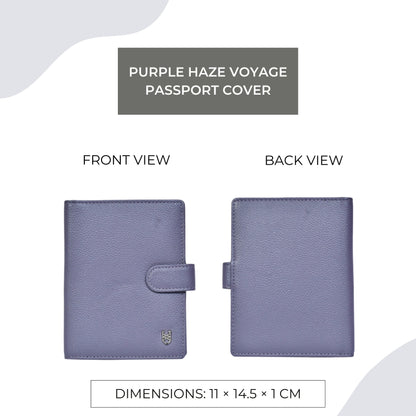 Purple Haze Voyage Passport Cover