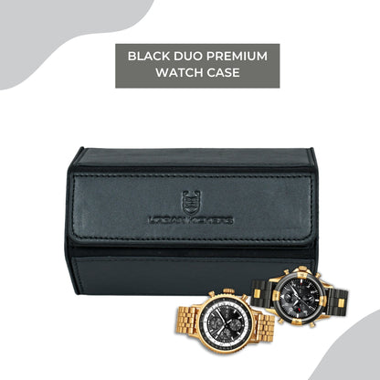 Black Duo Premium Watch Case