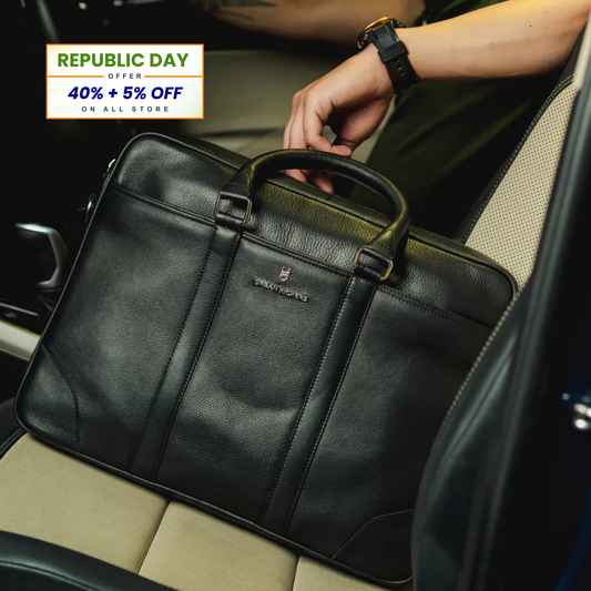 Tech Shell Black Laptop Bag