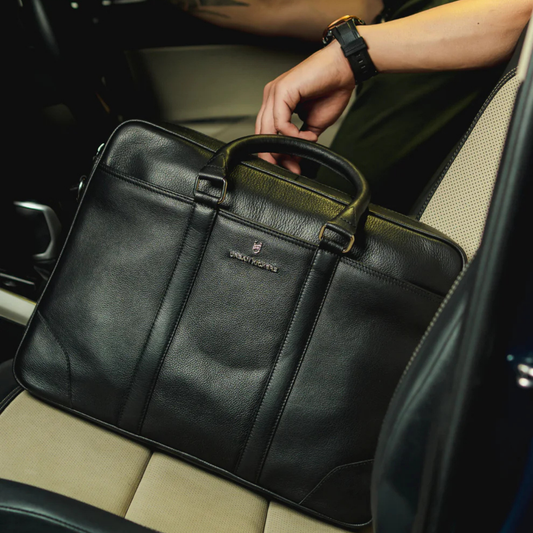 Tech Shell Black Laptop Bag