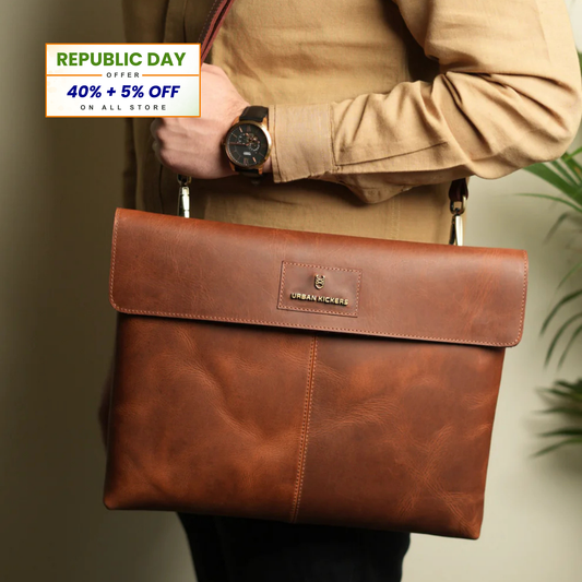 Glide Wrap Tan Laptop Sleeve