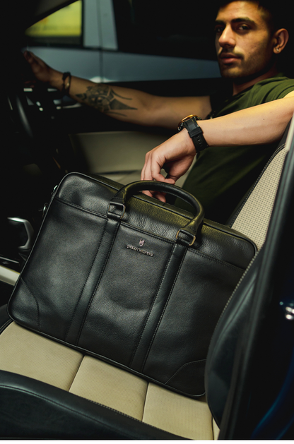 Tech Shell Black Laptop Bag