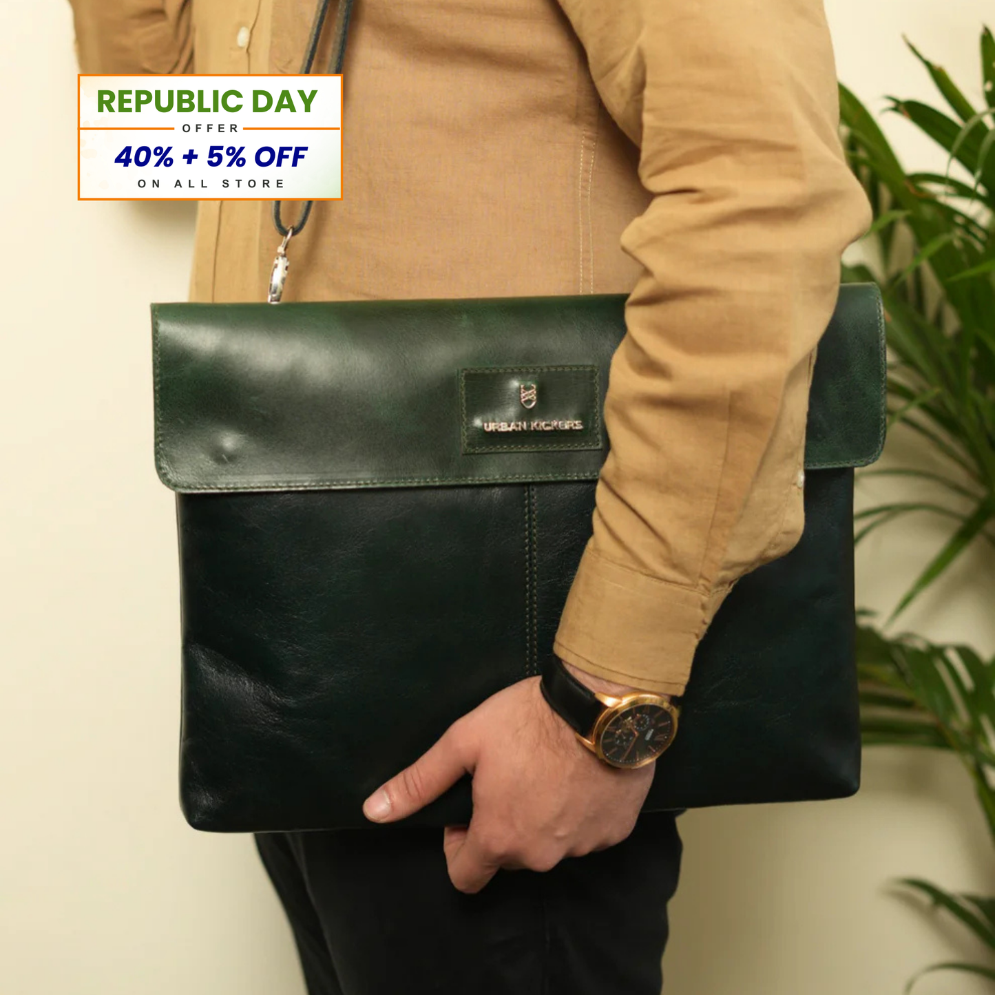 Glide Wrap Green Laptop Sleeve