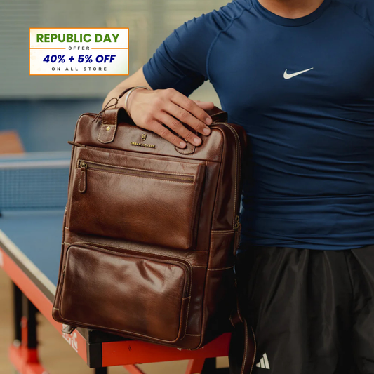 Voyager Brown Backpack