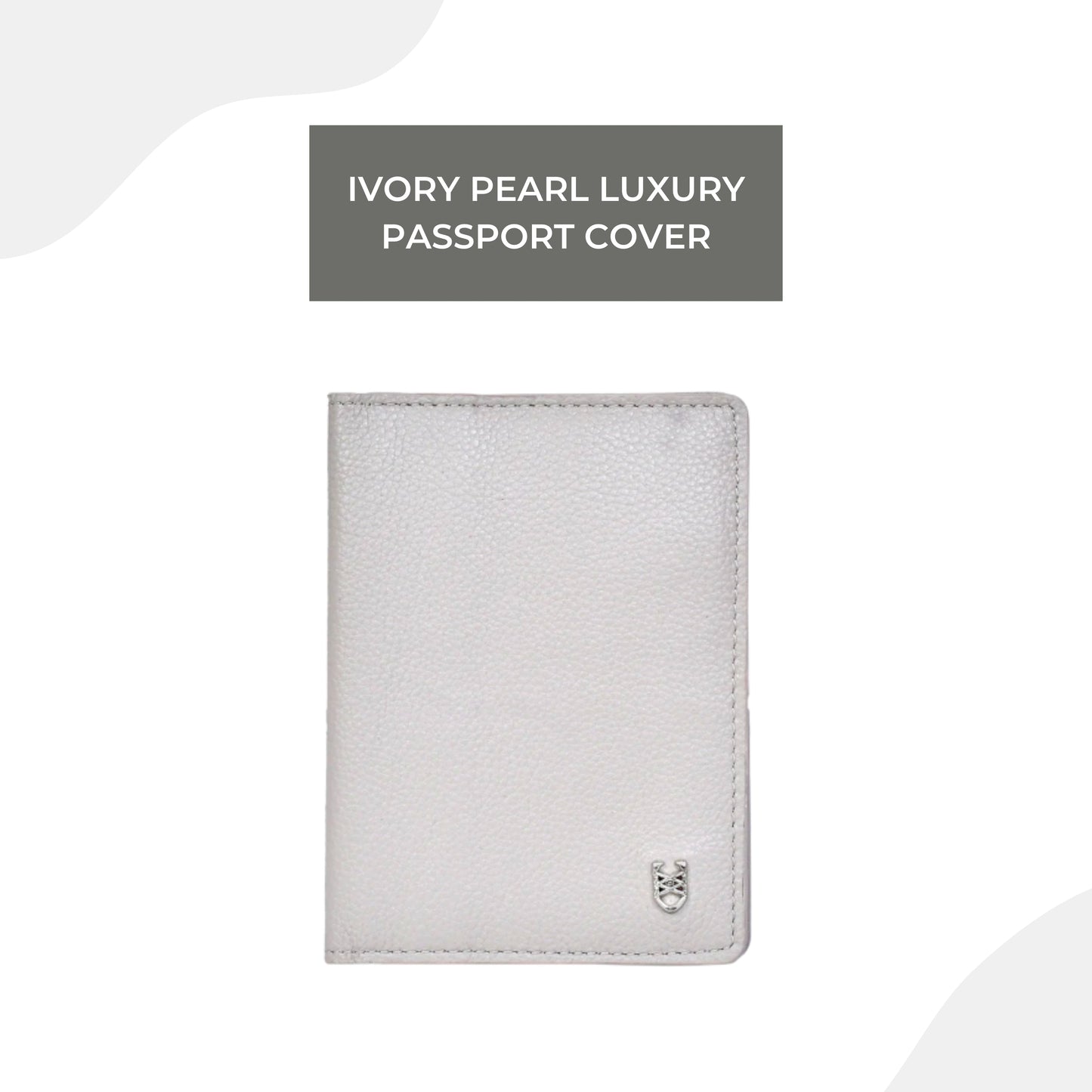Ivory Pearl Luxury Passport Cover