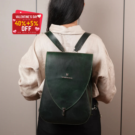 Slim Stride Backpack - Green