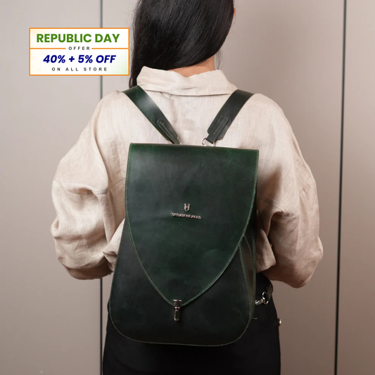 Slim Stride Backpack - Green