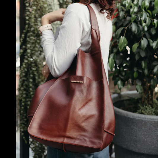 All-Day Elegance Cherry Hobo bag