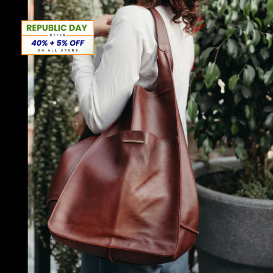 All-Day Elegance Cherry Hobo bag
