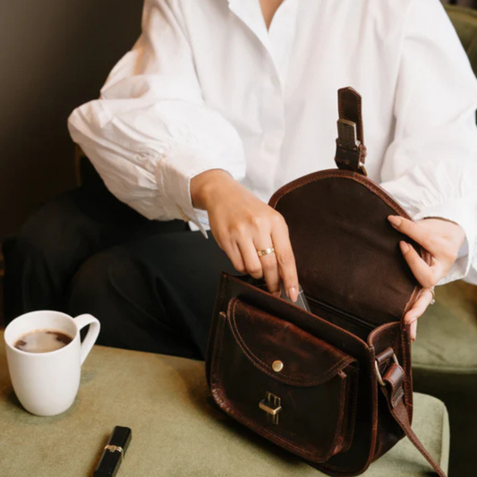 Urban Chic Mud Satchel Bag