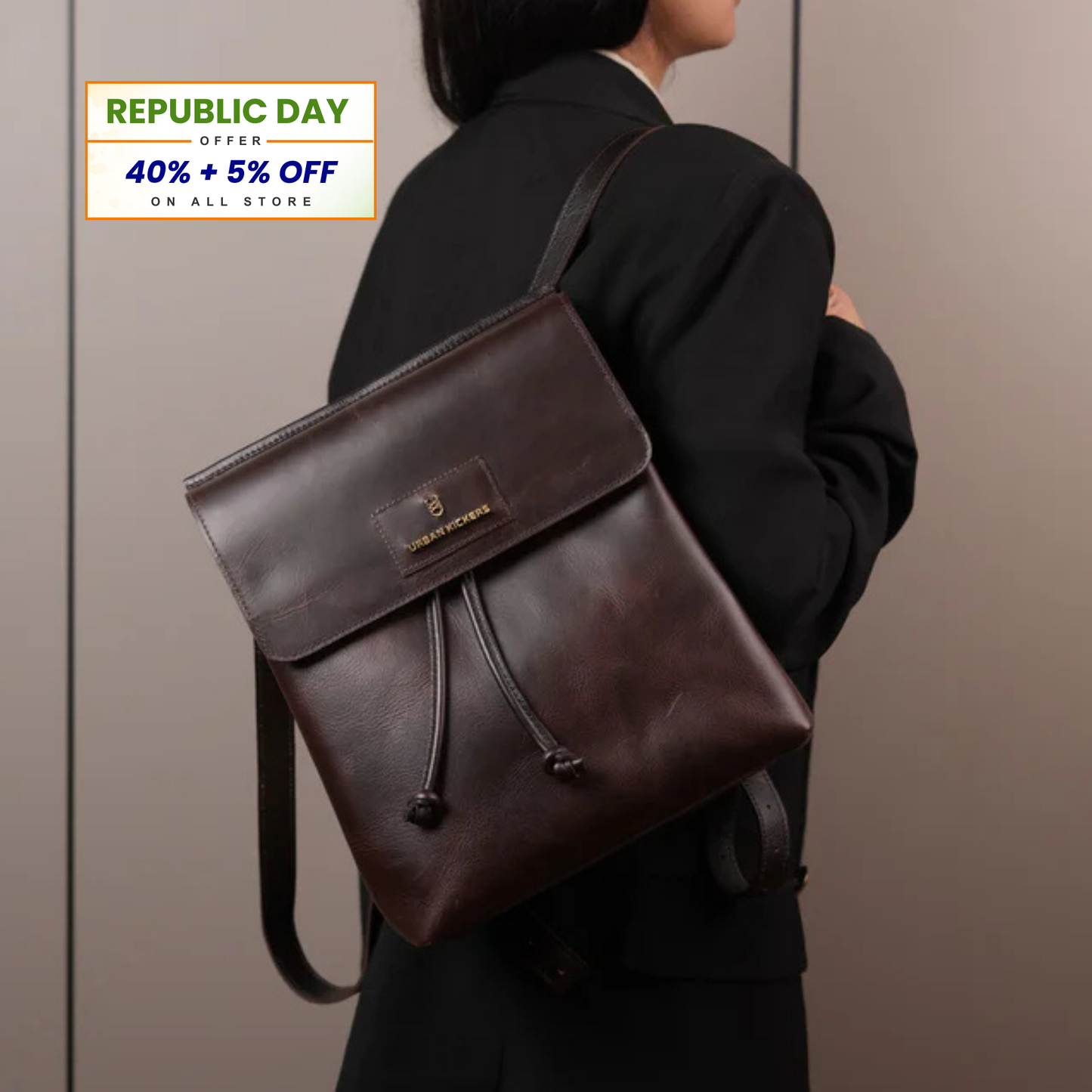 Grace Brown Backpack