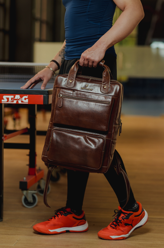 Voyager Brown Backpack