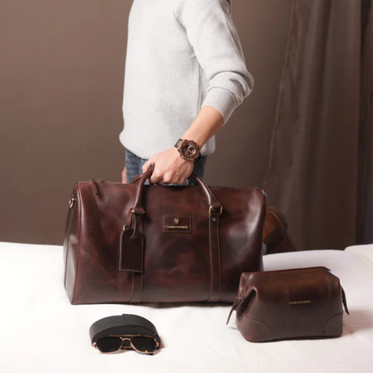 Azure Weekender Brown Duffle