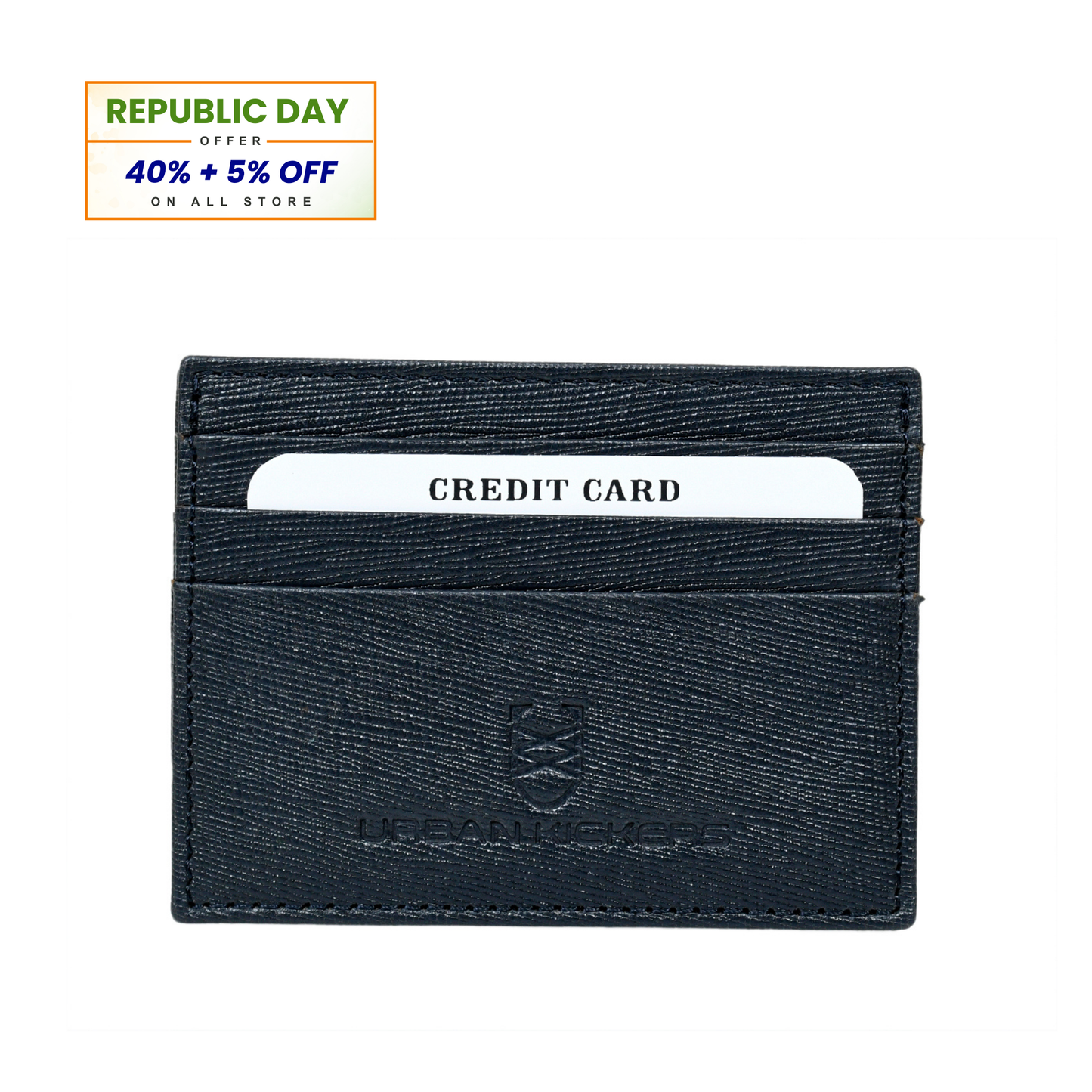 Midnight Blue Premium Card Case