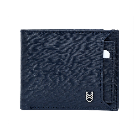 Urban Blue Saffiano Wallet