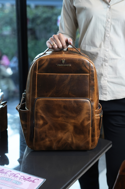 Metropolitan Voyager Tan Backpack