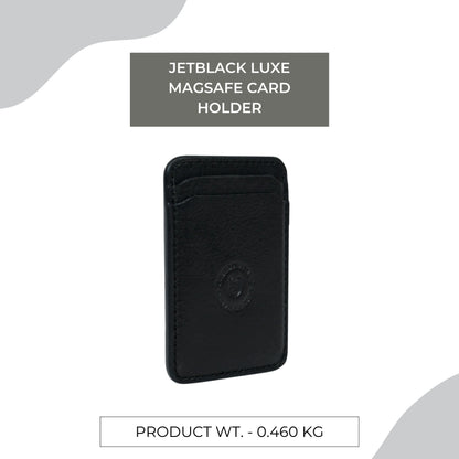 Jetblack Luxe MagSafe Card Holder