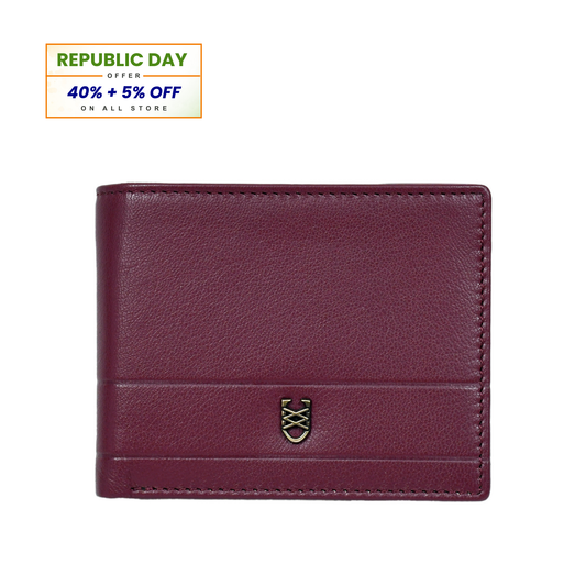 Wine Majesty Nappa  Leather Wallet