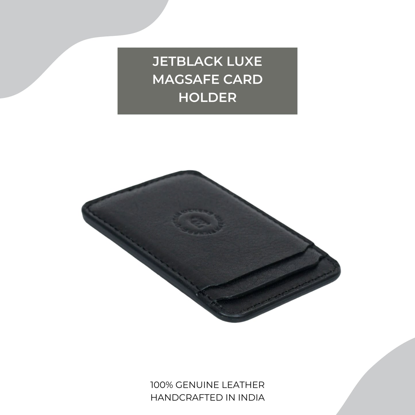 Jetblack Luxe MagSafe Card Holder