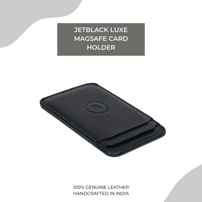 Jetblack Luxe MagSafe Card Holder