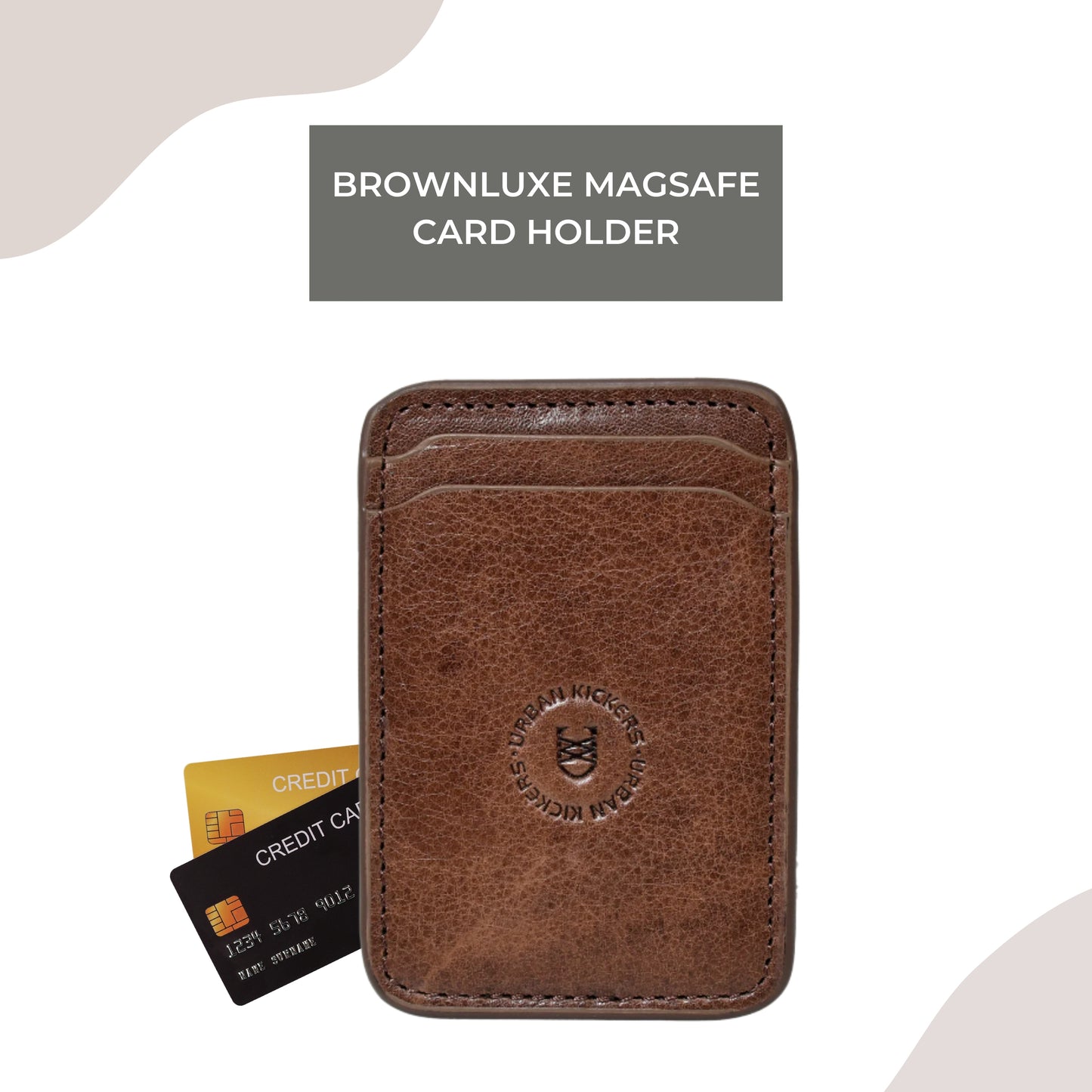 BrownLuxe MagSafe Card Holder