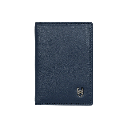 Midnight Blue Slim Leather Wallet