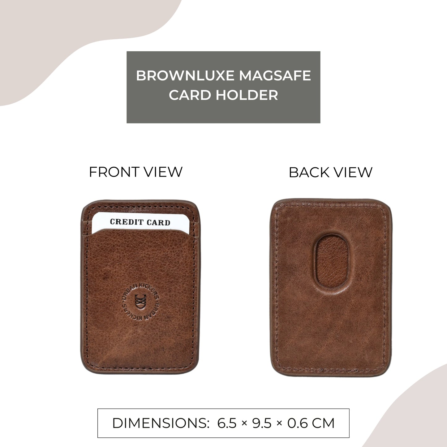 BrownLuxe MagSafe Card Holder