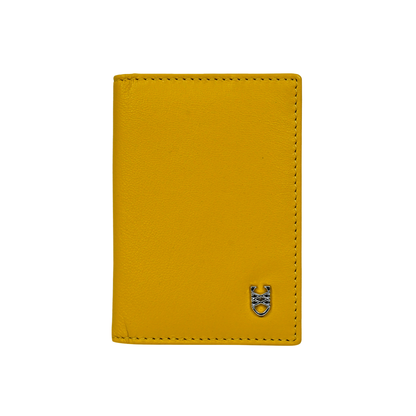 GoldenEdge Slim Leather Wallet
