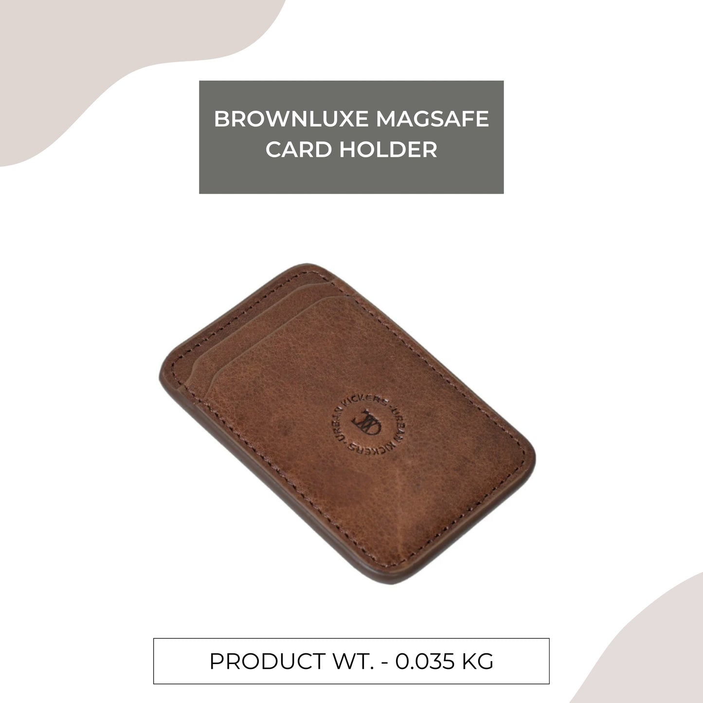 BrownLuxe MagSafe Card Holder