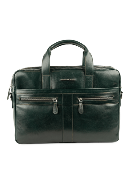 Elite Executive Green Laptop Bag