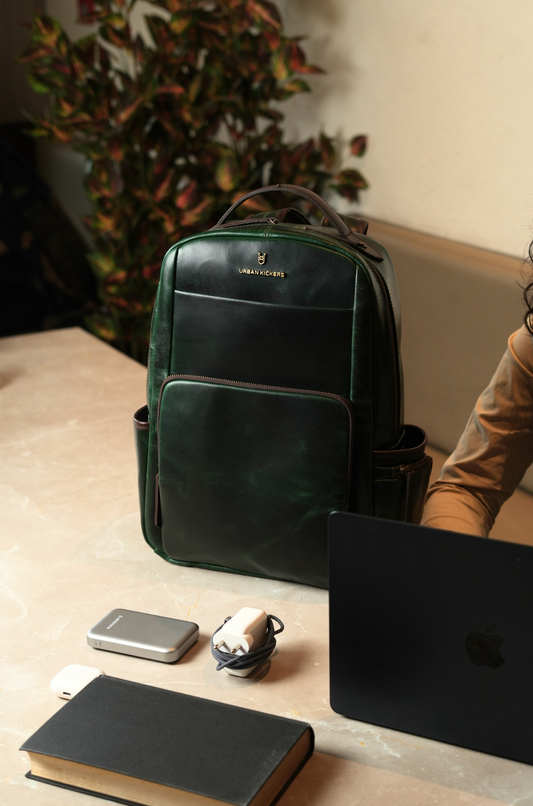Metropolitan Voyager Greenish-Brown Backpack