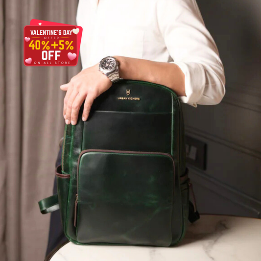 Metropolitan Voyager Greenish-Brown Backpack