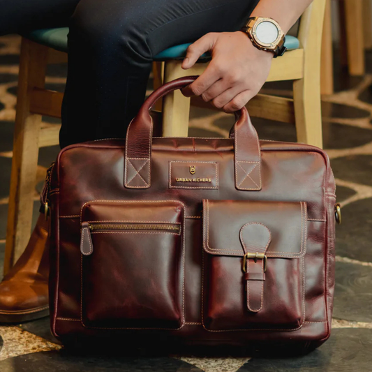 Sleek Guard Bordo Laptop Bag