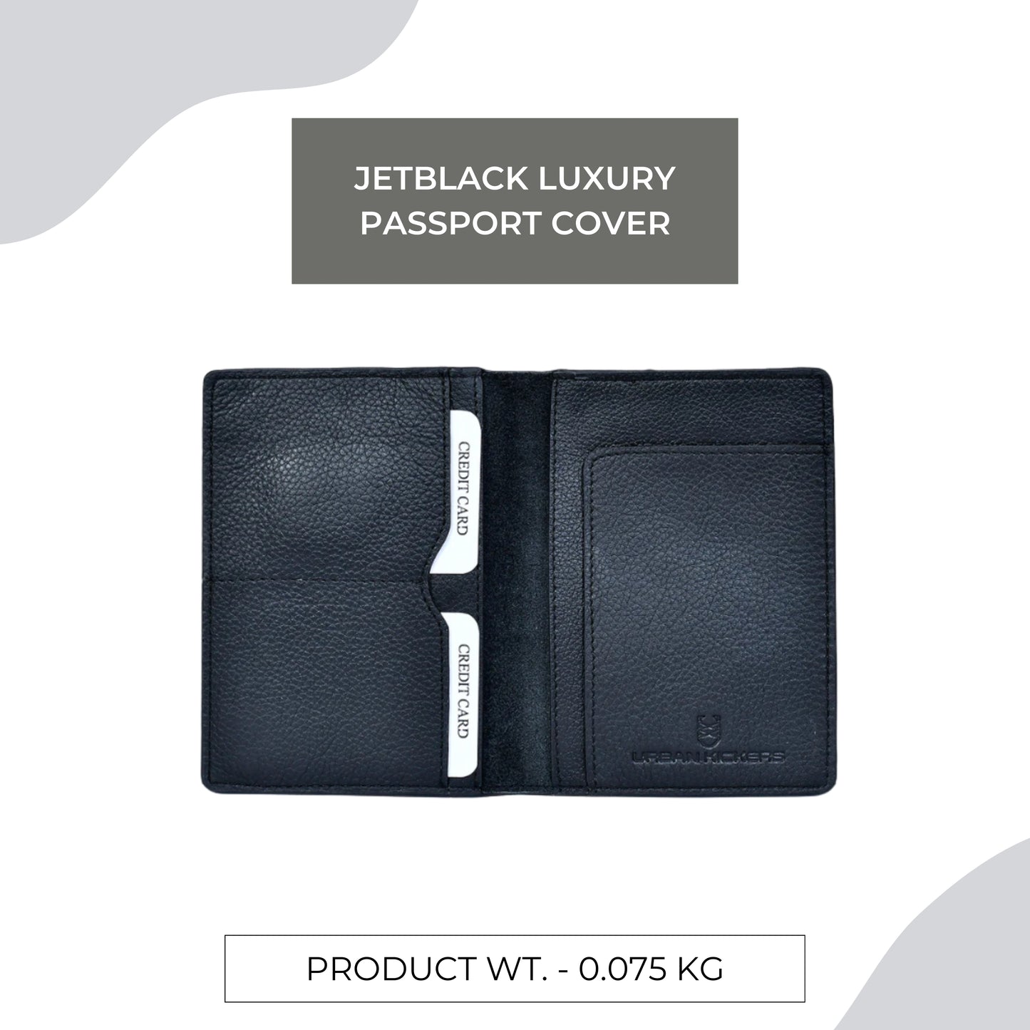 JetBlack Luxury Passport Cover