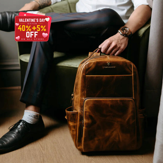 Metropolitan Voyager Tan Backpack