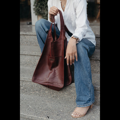 All-Day Elegance Cherry Hobo bag