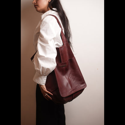 All-Day Elegance Cherry Hobo bag